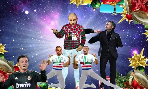 Bài hát giáng sinh cực hay về Benzema