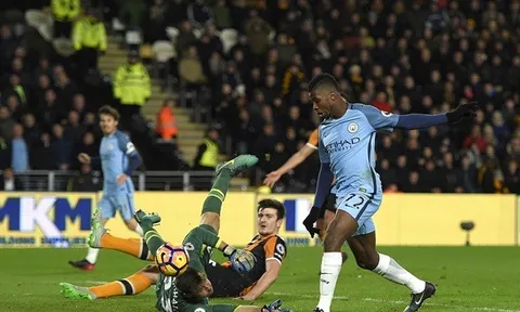 Bùng nổ 20 phút cuối, Man City đả bại Hull City 3 bàn không gỡ