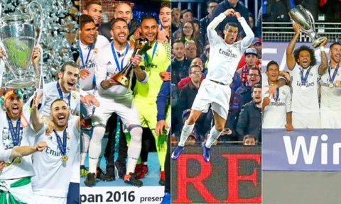 Các cầu thủ Real Madrid kiếm bộn tiền thưởng
