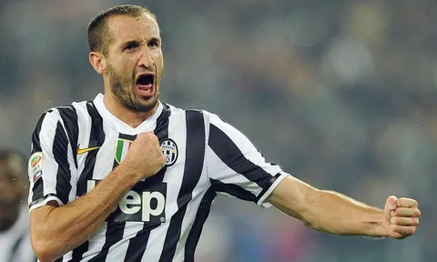 Chiellini tự tin đoạt cú ăn 3 cùng Juventus mùa này