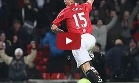 Chiến thắng 1-0 của Man United trước Sunderland mùa 2008/09