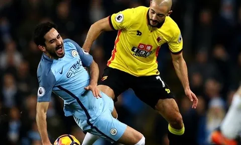 Chính thức: Man City mất Guendogan hết mùa giải