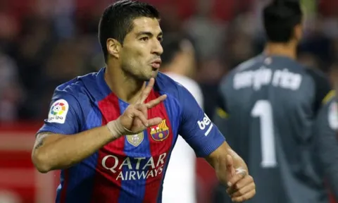CHÍNH THỨC: Suarez gắn bó với Barca đến 2021