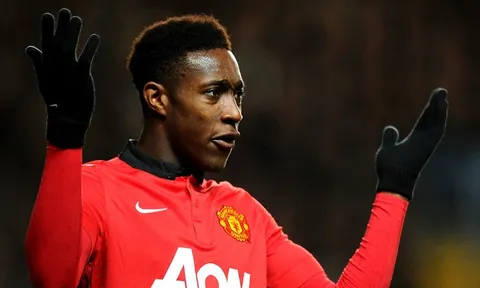 Danny Welbeck khi còn khoác áo Man United