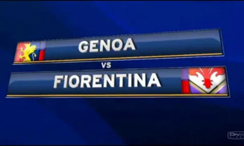 Genoa vs Fiorentina (vòng 16 Serie A)
