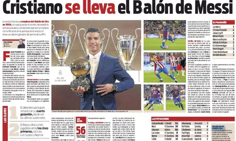 Góc nhìn: Ronaldo không xứng đáng Ballon d'Or?