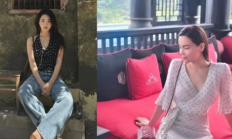 Họa tiết chấm bi trở lại: gợi ý biến tấu phong cách từ dịu dàng đến cá tính