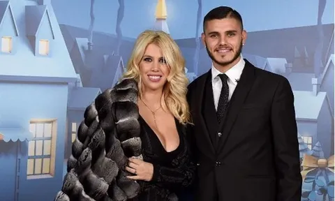 Icardi 'can đảm' dắt Nara đi dự tiệc Giáng Sinh của Inter