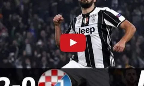 Juventus 2 - 0 Dinamo Zagreb (vòng bảng Champions League)