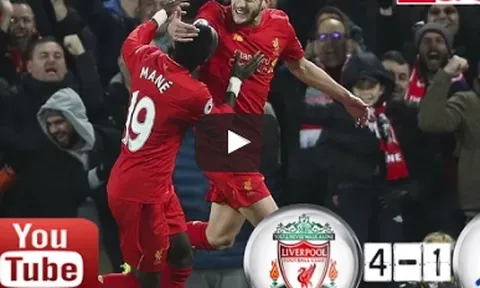 Liverpool 4 - 1 Stoke City (vòng 18 Ngoại hạng Anh)
