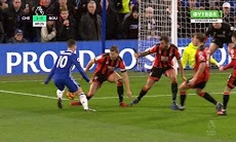 Màn trình diễn của Eden Hazard vs Bournemouth