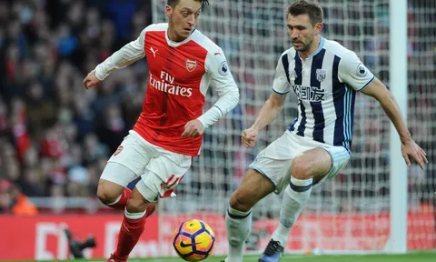 Màn trình diễn của Mesut Oezil vs West Brom