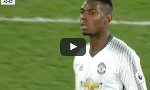 Màn trình diễn của Paul Pogba vs Crystal Palace