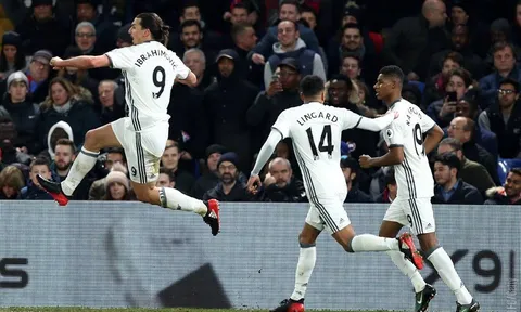 Màn trình diễn của Zlatan Ibrahimovic trước Crystal Palace