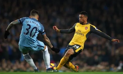 Manchester City 2-1 Arsenal (vòng 17 Ngoại hạng Anh)