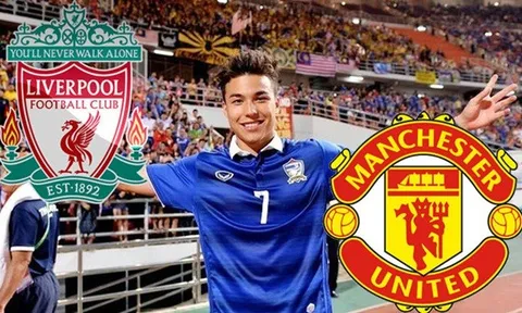 M.U và Liverpool đại chiến vì "Ronaldo Thái Lan"?