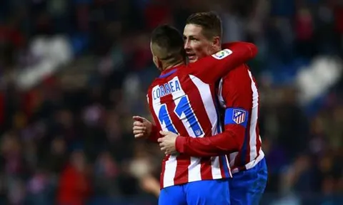 Nã 10 bàn vào lưới Guijuelo, Atletico giành vé đi tiếp sau hai lượt trận