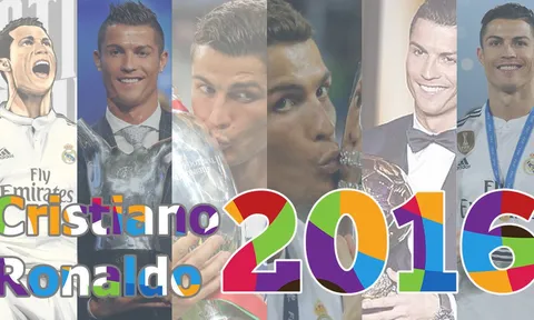 Nhìn lại 1 năm 2016 đại thành công của Ronaldo