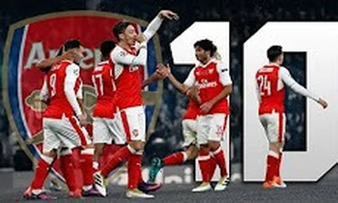 Những bàn thắng đẹp nhất của Arsenal từ đầu mùa