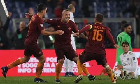Niang đá hỏng phạt đền, Milan 'ôm hận' trước Roma