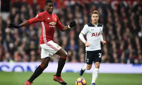 Paul Pogba biến Alderweireld thành gã hề (M.U vs Tottenham)