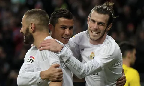 Real Madrid chỉ chơi một trận không có BBC và… thua