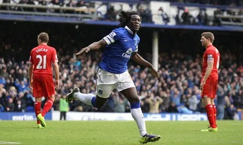 Romelu Lukaku, niềm hy vọng số 1 của Everton trước Liverpool