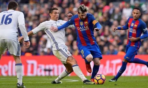 Ronaldo không cùng đẳng cấp với Messi