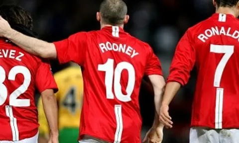 Sự đáng sợ của bộ 3 Wayne Rooney - Carlos Tevez - Cristiano Ronaldo