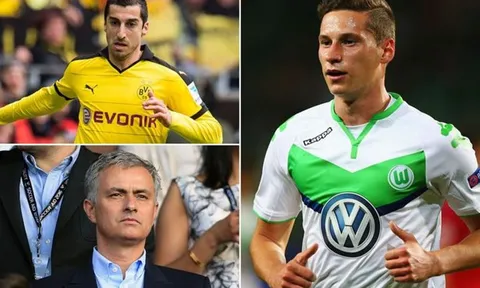 Tại sao Man United không mua Julian Draxler?
