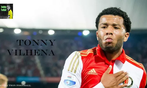 Tonny Vilhena - Tài năng trẻ của bóng đá Hà Lan