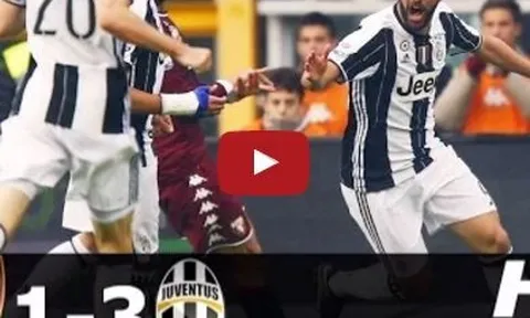 Torino 1 - 3 Juventus (vòng 16 Serie A)