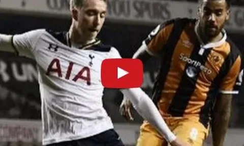 Tottenham Hotspur 3 - 0 Hull City (vòng 16 Ngoại hạng Anh)