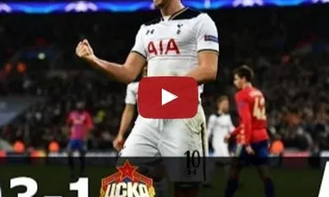 Tottenham Hotspur 3 - 1 CSKA Moscow (vòng bảng Champions League)
