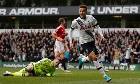 Tottenham từng hạ gục Manchester United 3-0