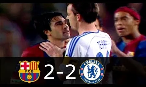 Trận cầu kinh điển, Barcelona 2-2 Chelsea (2006/07)