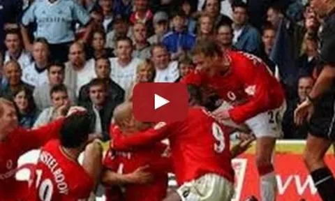 Trận cầu kinh điển: Man United 5-3 Tottenham (2001)