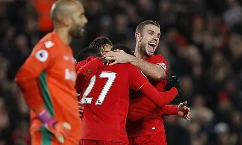 TRỰC TIẾP Liverpool 4-1 Stoke City: Kết thúc