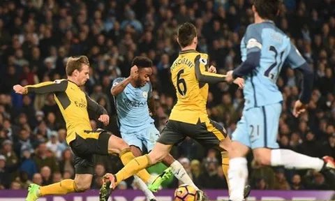 TRỰC TIẾP Man City 2-1 Arsenal: Ngược dòng ngoạn mục (Kết thúc)