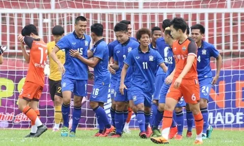 U21 Thái Lan dội mưa bàn thắng vào đại diện Hàn Quốc