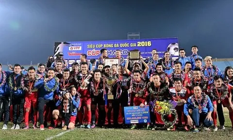 “Bắn hạ” Hà Nội trên loạt “đấu súng”, Than Quảng Ninh giành Siêu Cup