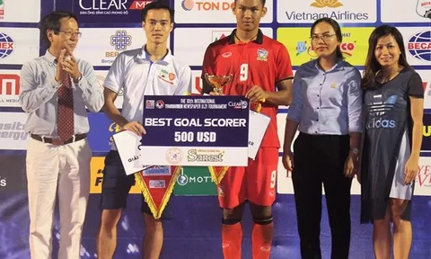 Văn Toàn thâu tóm hầu hết danh hiệu cá nhân giải U21 Quốc tế 2016