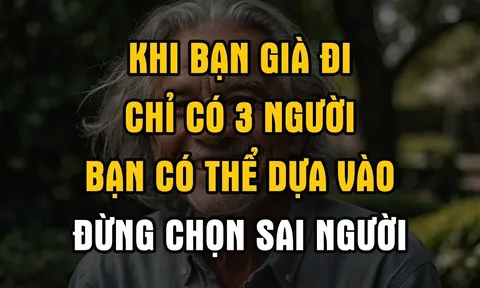 Về già nếu vợ hoặc chồng đi trước, đừng dựa con, hãy tìm đến 3 người này