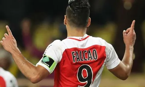 Vòng 17 Ligue 1: Falcao lập hat-trick sau 4 năm, Monaco tạm soán ngôi Nice
