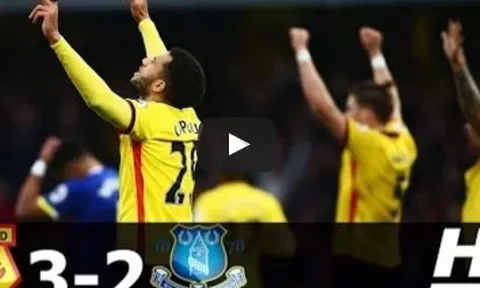 Watford 3-2 Everton (vòng 14 Ngoại hạng Anh)