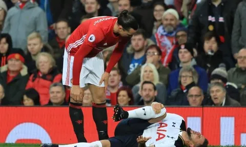 Zlatan Ibrahimovic thể hiện ra sao vs Tottenham?