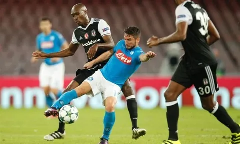 00h45 ngày 02/11, Besiktas vs Napoli: Chuyến làm khách bão táp