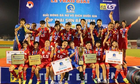 Giải VĐQG nữ 2016: Đánh bại Hà Nội I 2-0, TP.HCM I bảo vệ thành công ngôi vô địch