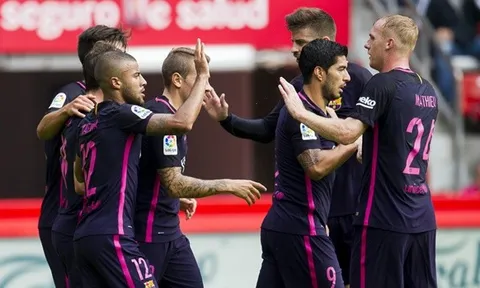 01h45 ngày 29/09, Borussia M’Gladbach vs Barcelona: Không Messi, không vấn đề