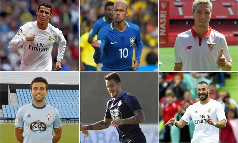 La Liga 'mùa đón những ngôi sao'